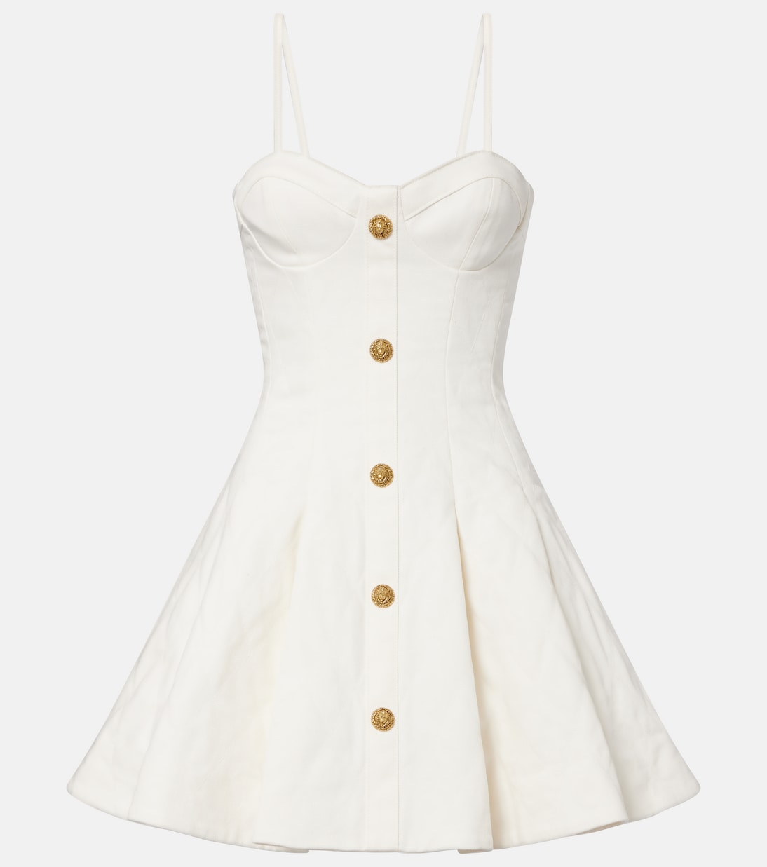 Minikleid aus Denim | Balmain