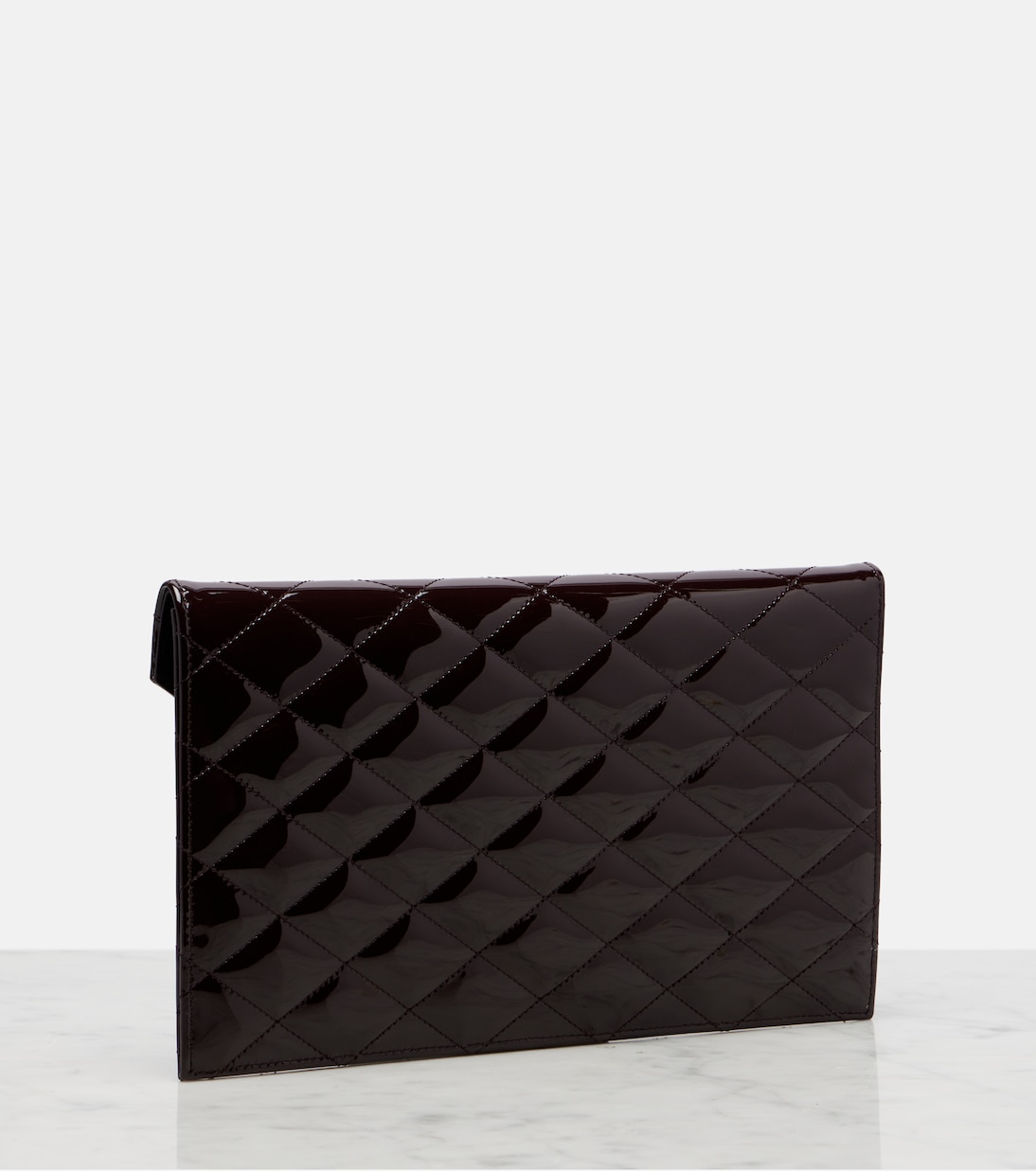 Clutch Paris aus Lackleder | Saint Laurent