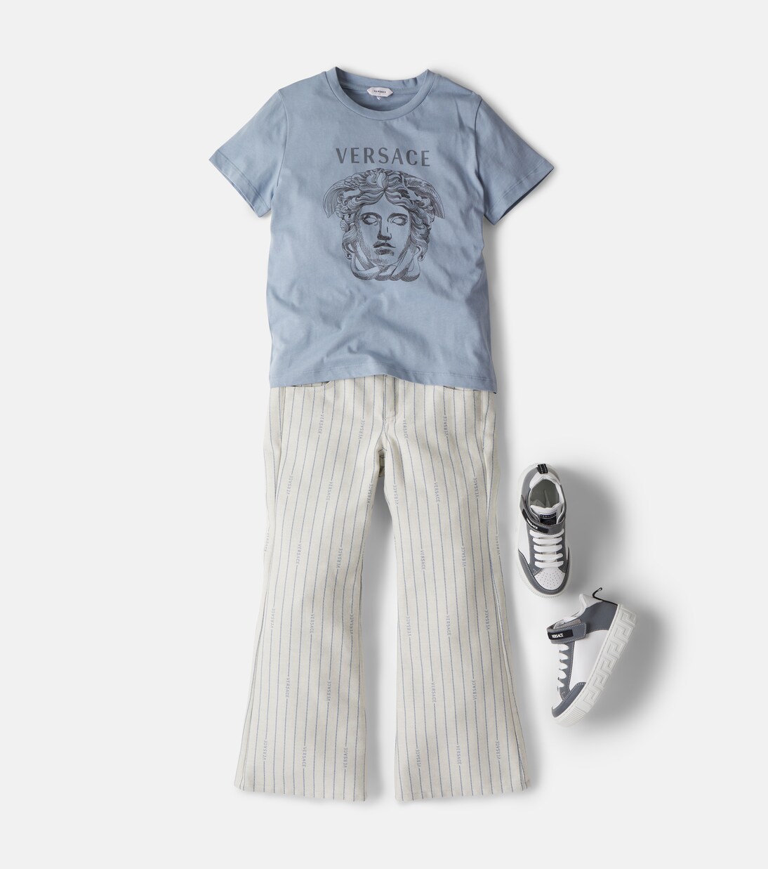 La Medusa cotton jersey T-shirt | Versace Kids