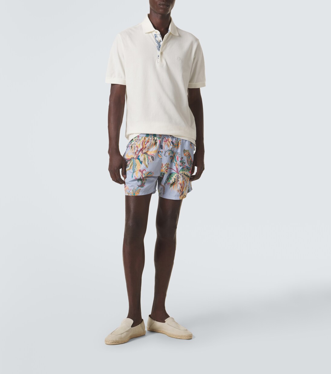 Pegaso cotton piqué polo shirt | Etro