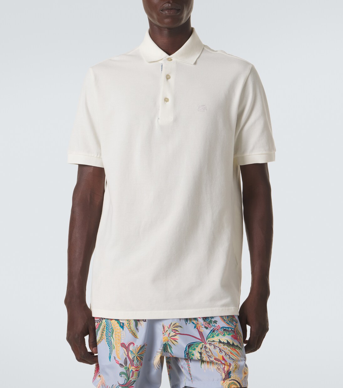 Pegaso cotton piqué polo shirt | Etro
