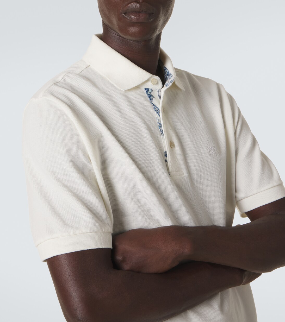 Pegaso cotton piqué polo shirt | Etro