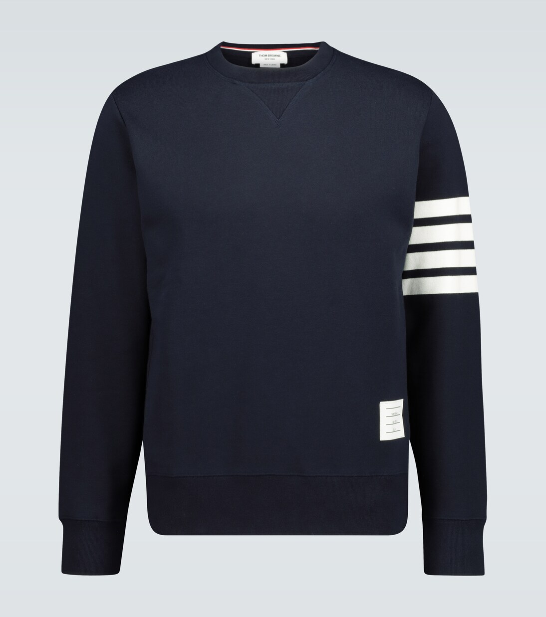 4-Bar cotton classic sweatshirt | Thom Browne