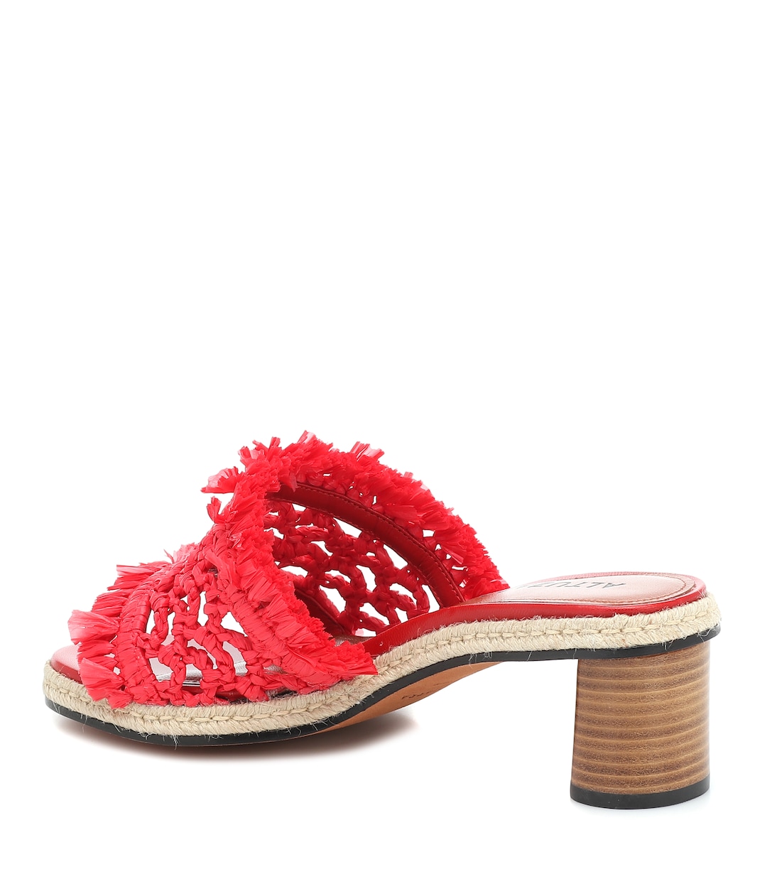 Pantoletten aus Raffiabast | Altuzarra