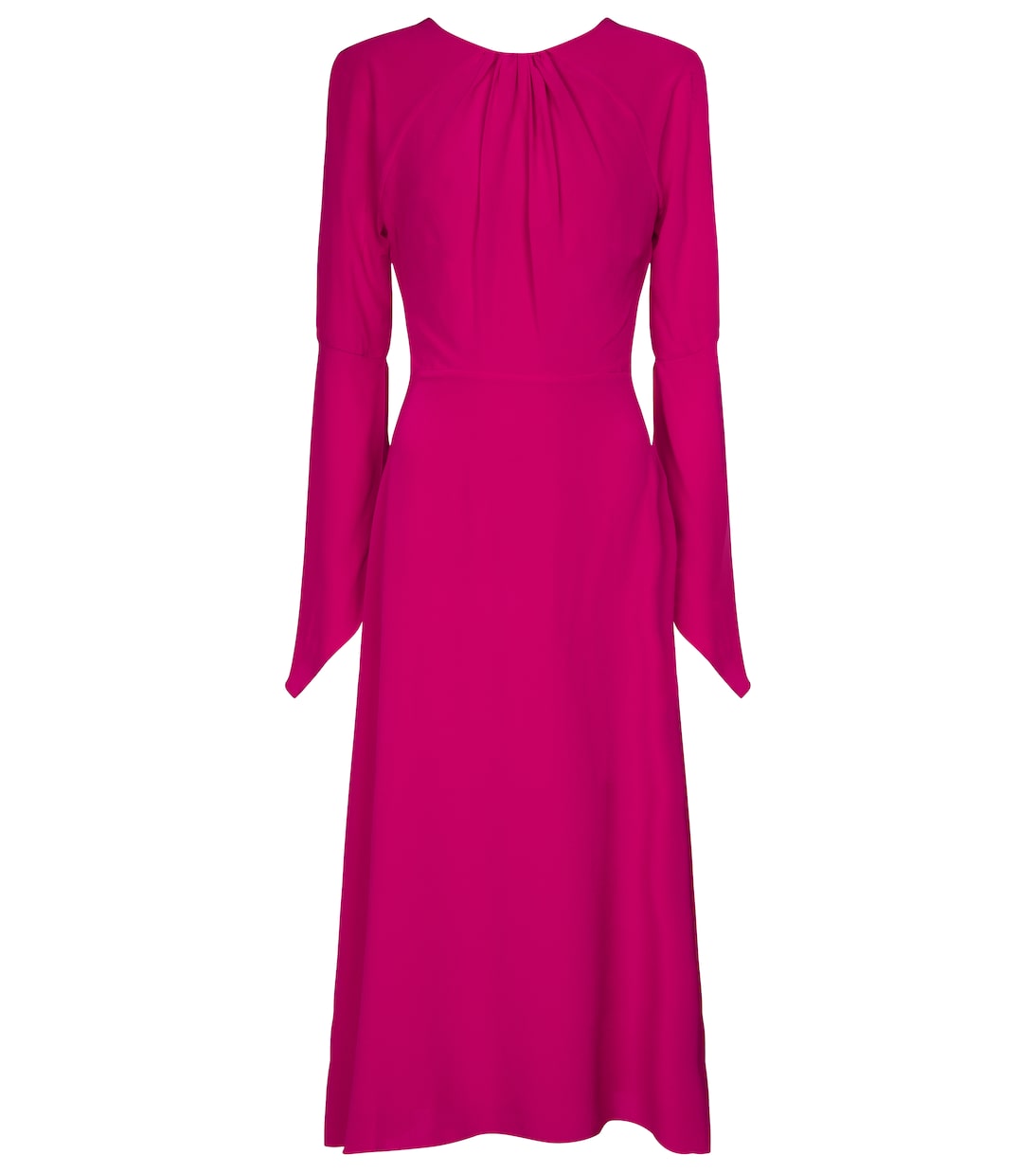 Open-back silk midi dress | Victoria Beckham