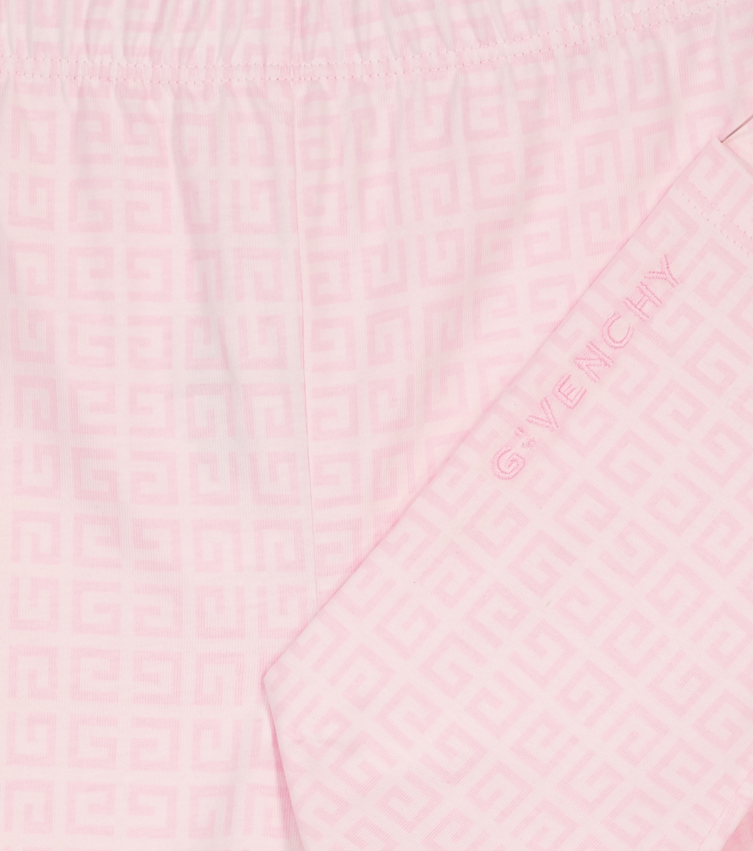 Logo cotton leggings | Givenchy Kids