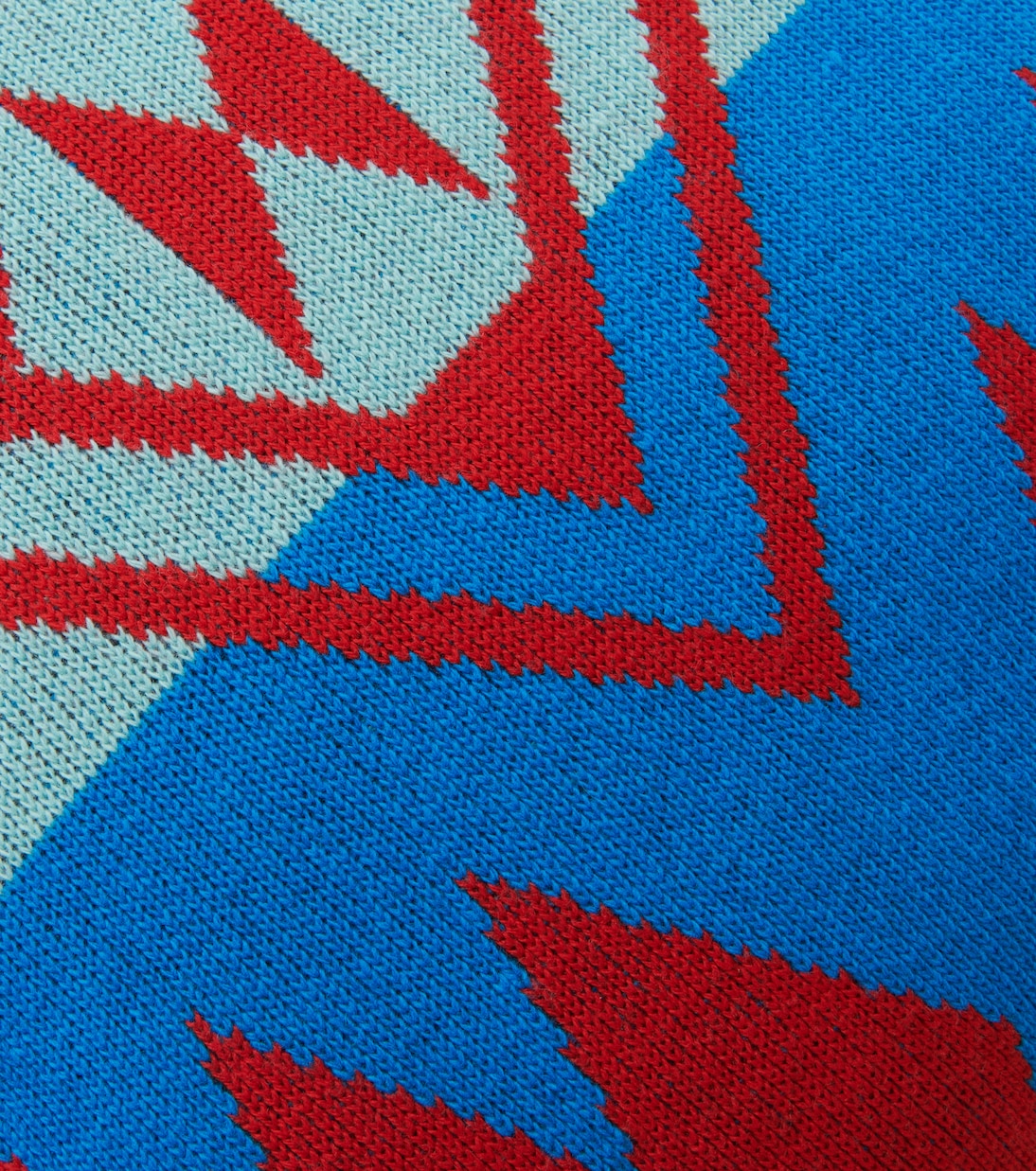 Icon wool-blend jacquard cushion | Alanui