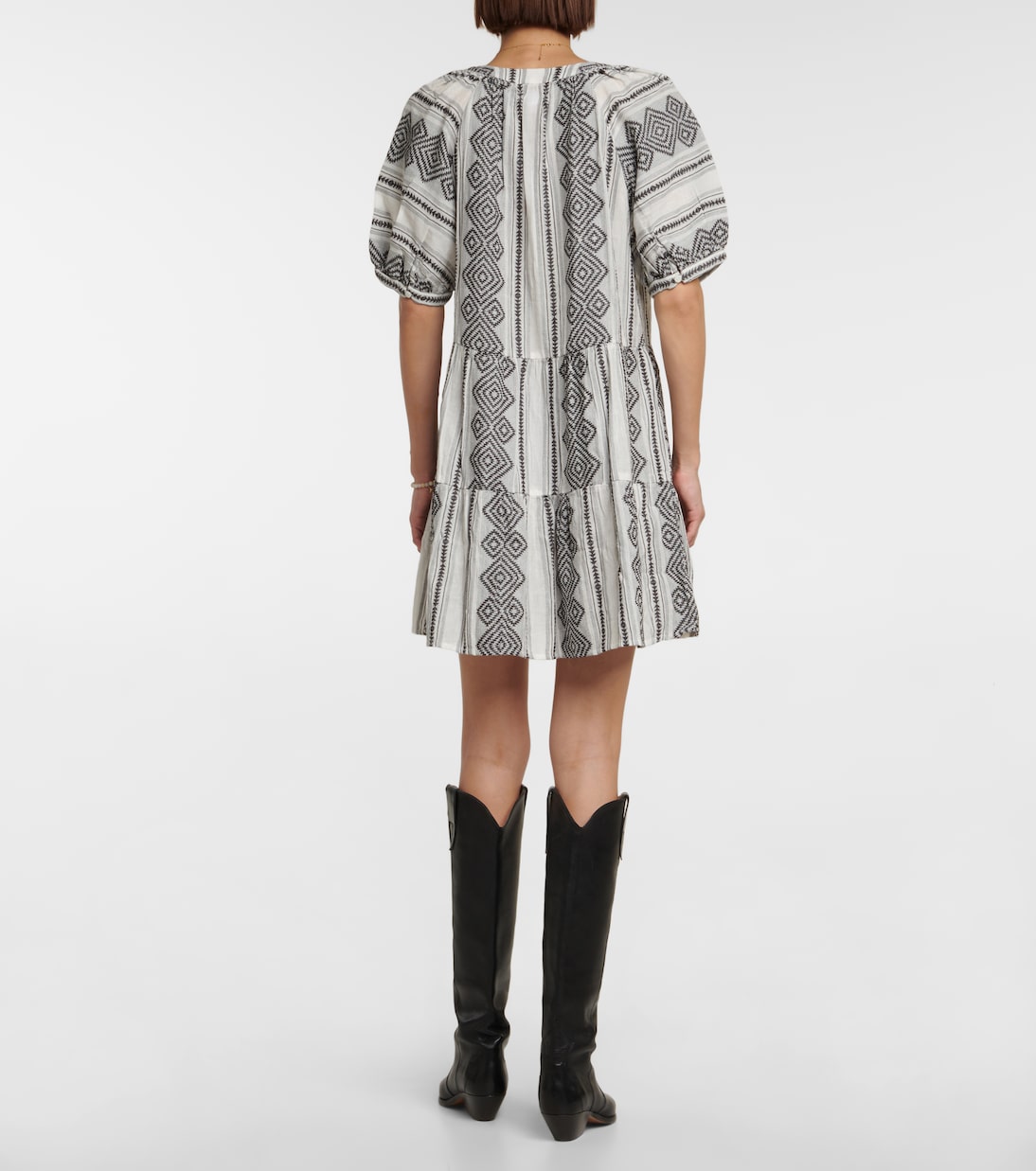 Robe Sophie imprimée en coton | Velvet