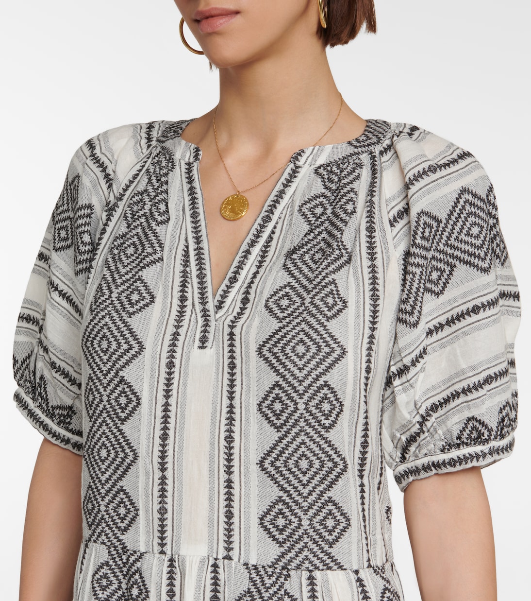 Robe Sophie imprimée en coton | Velvet