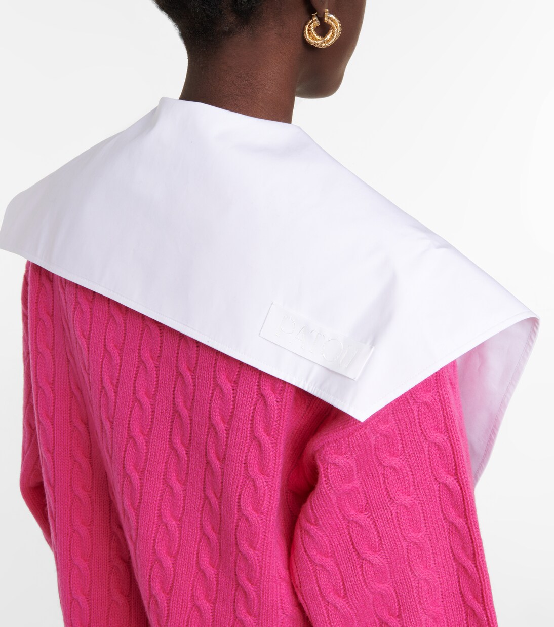 Latzkragen aus Baumwolle | Patou