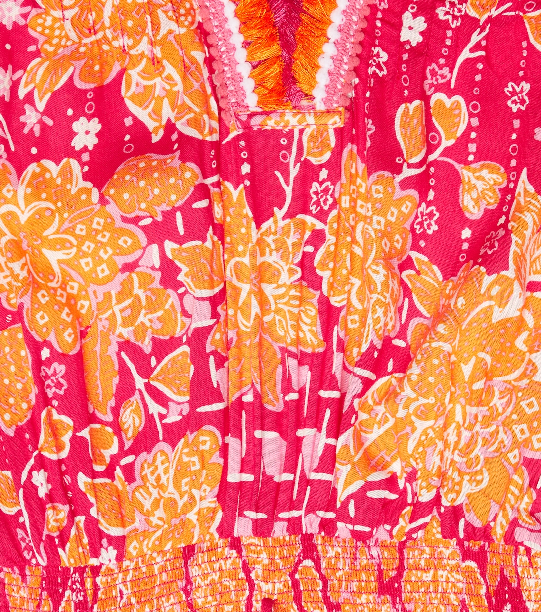 Sasha floral playsuit | Poupette St Barth Kids