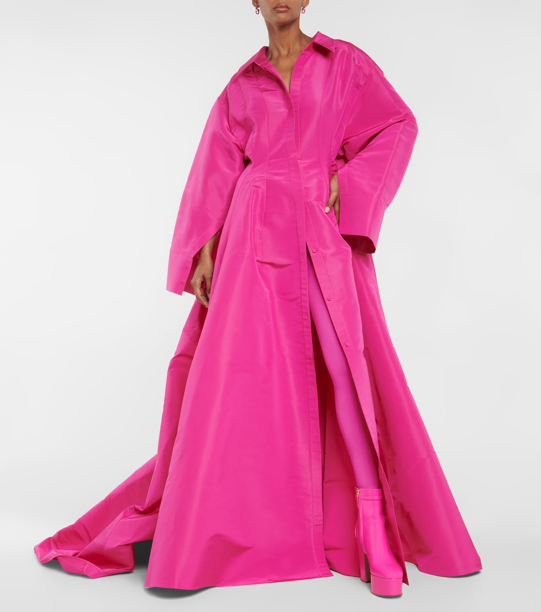 Robe longue en soie | Valentino