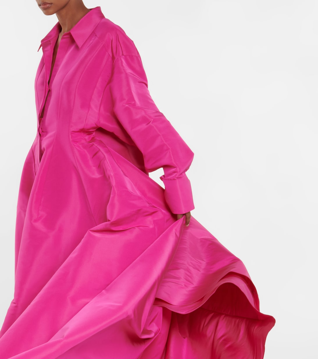 Robe longue en soie | Valentino