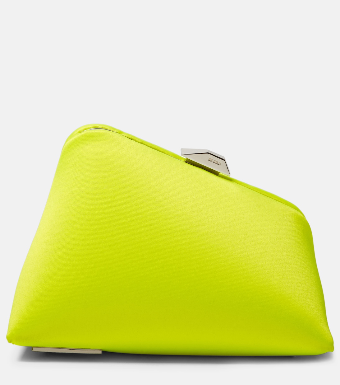 Clutch Midnight aus Satin | The Attico