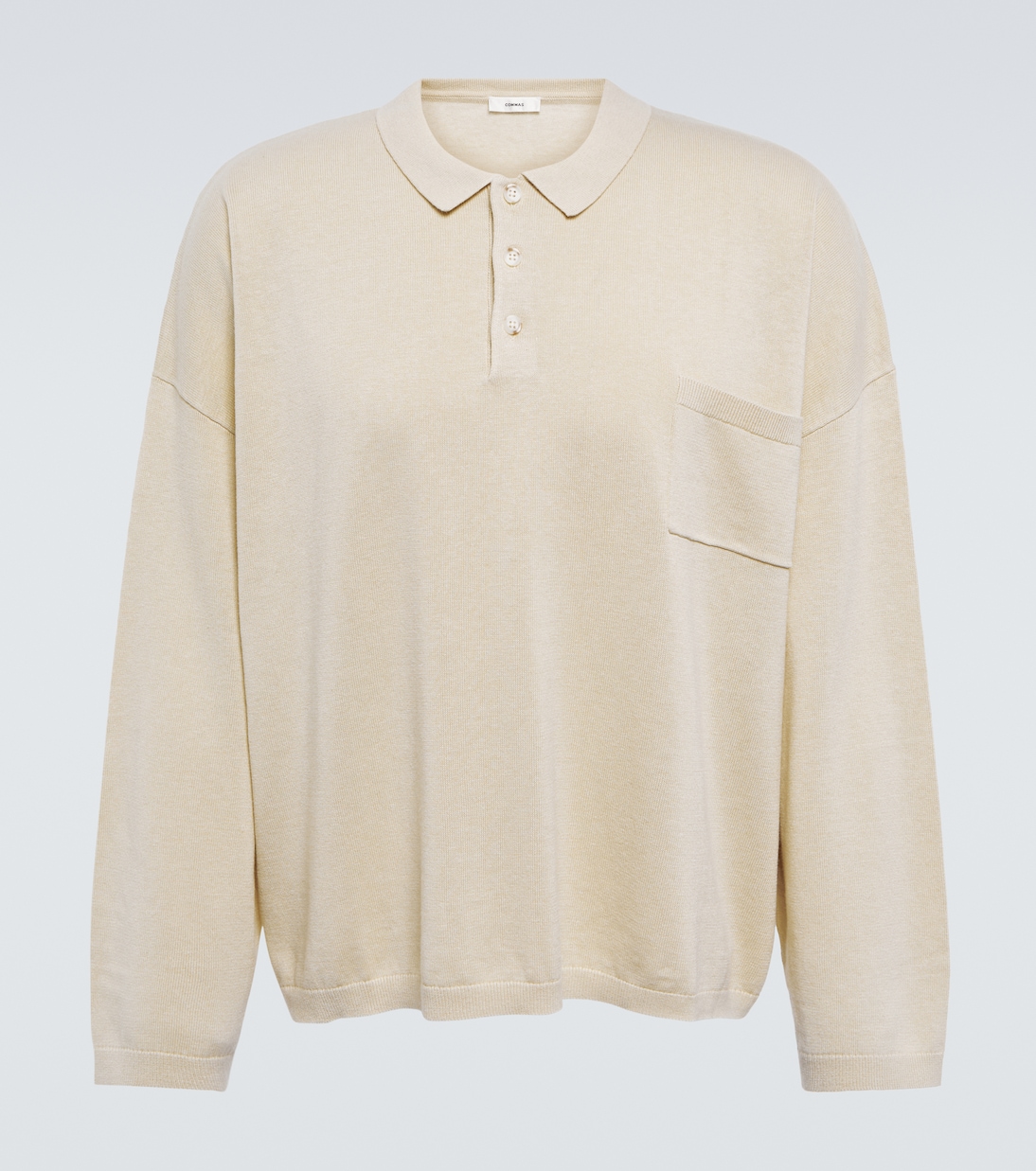 Polo in cotone e lino | Commas