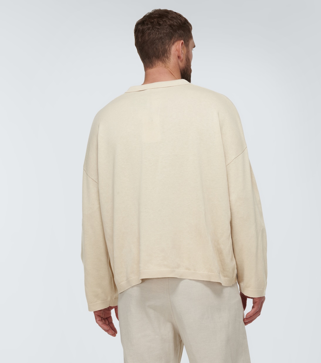 Polo in cotone e lino | Commas