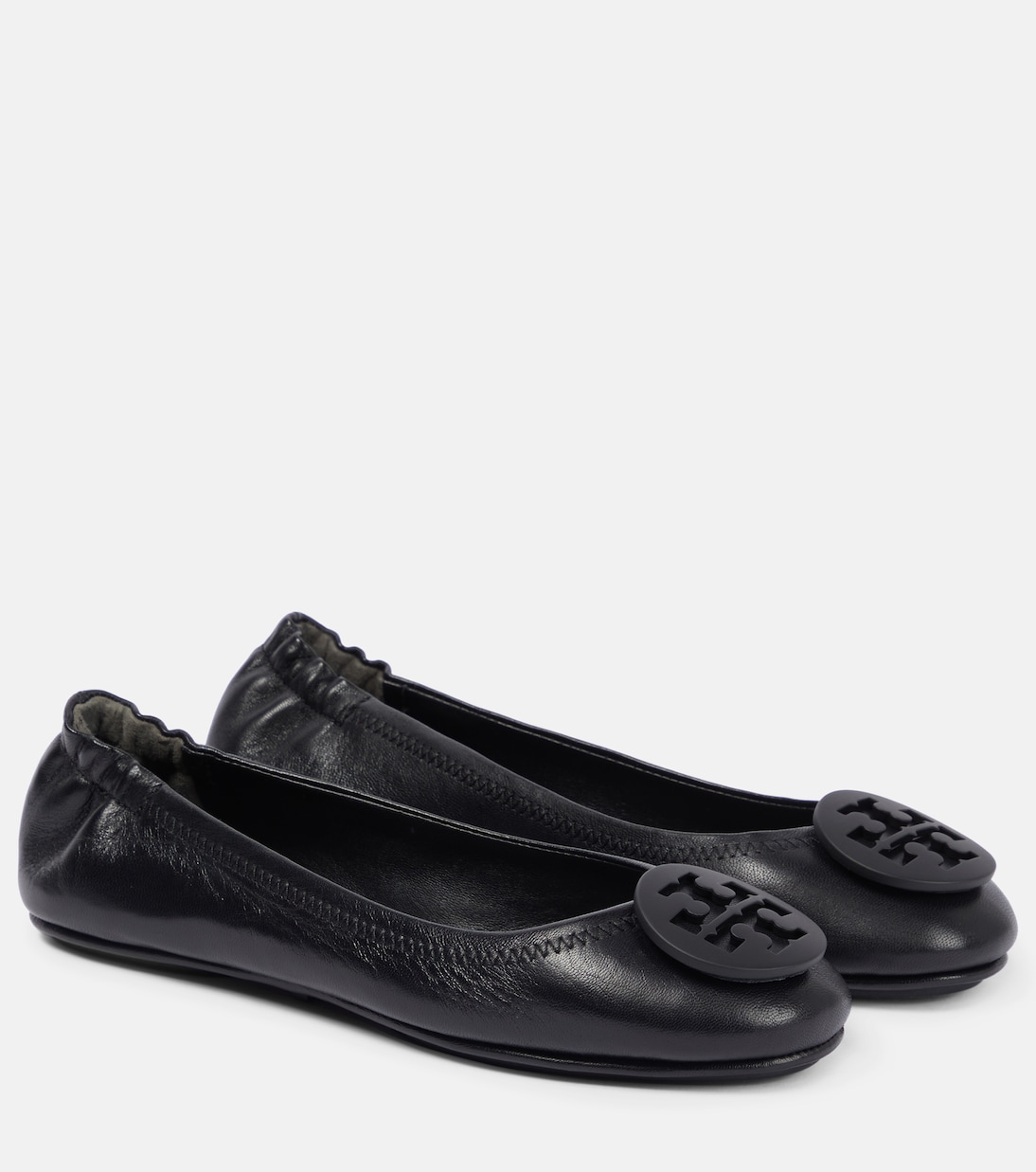 Minnie leather ballet flats | Tory Burch