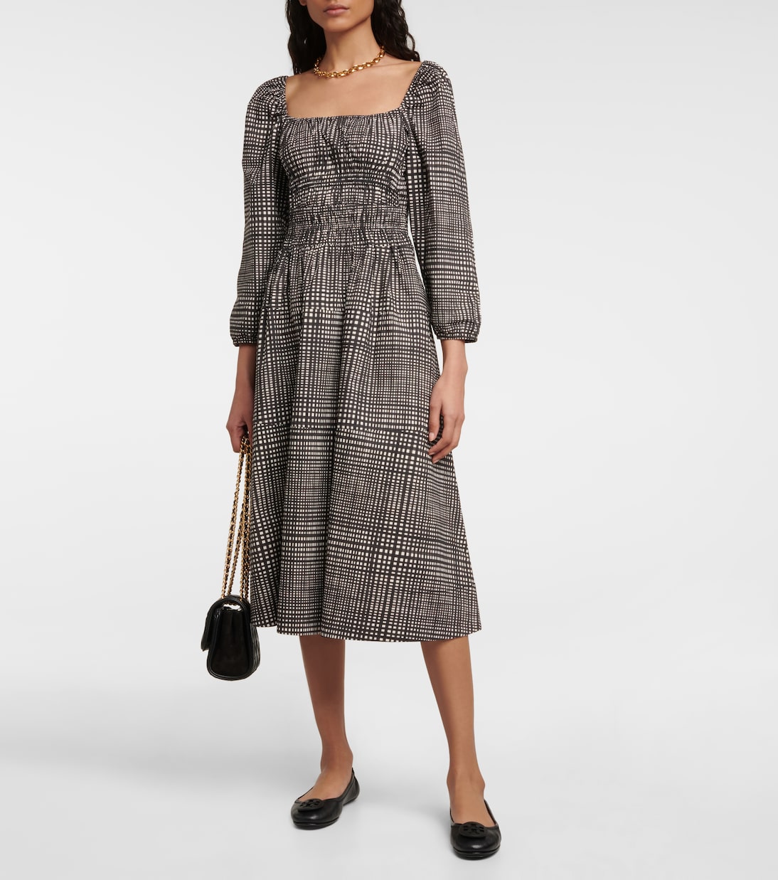 Minnie leather ballet flats | Tory Burch