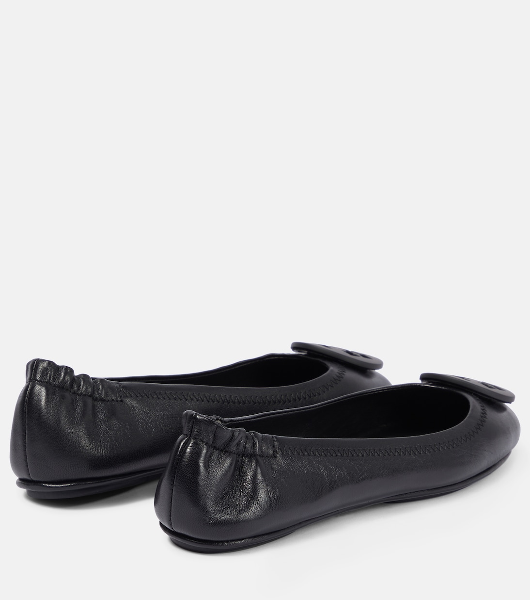 Minnie leather ballet flats | Tory Burch