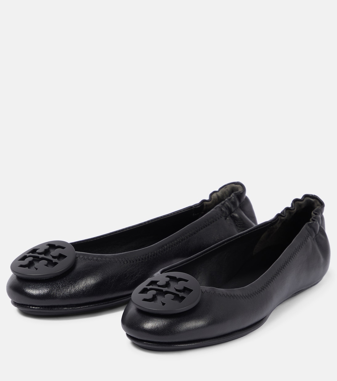 Minnie leather ballet flats | Tory Burch