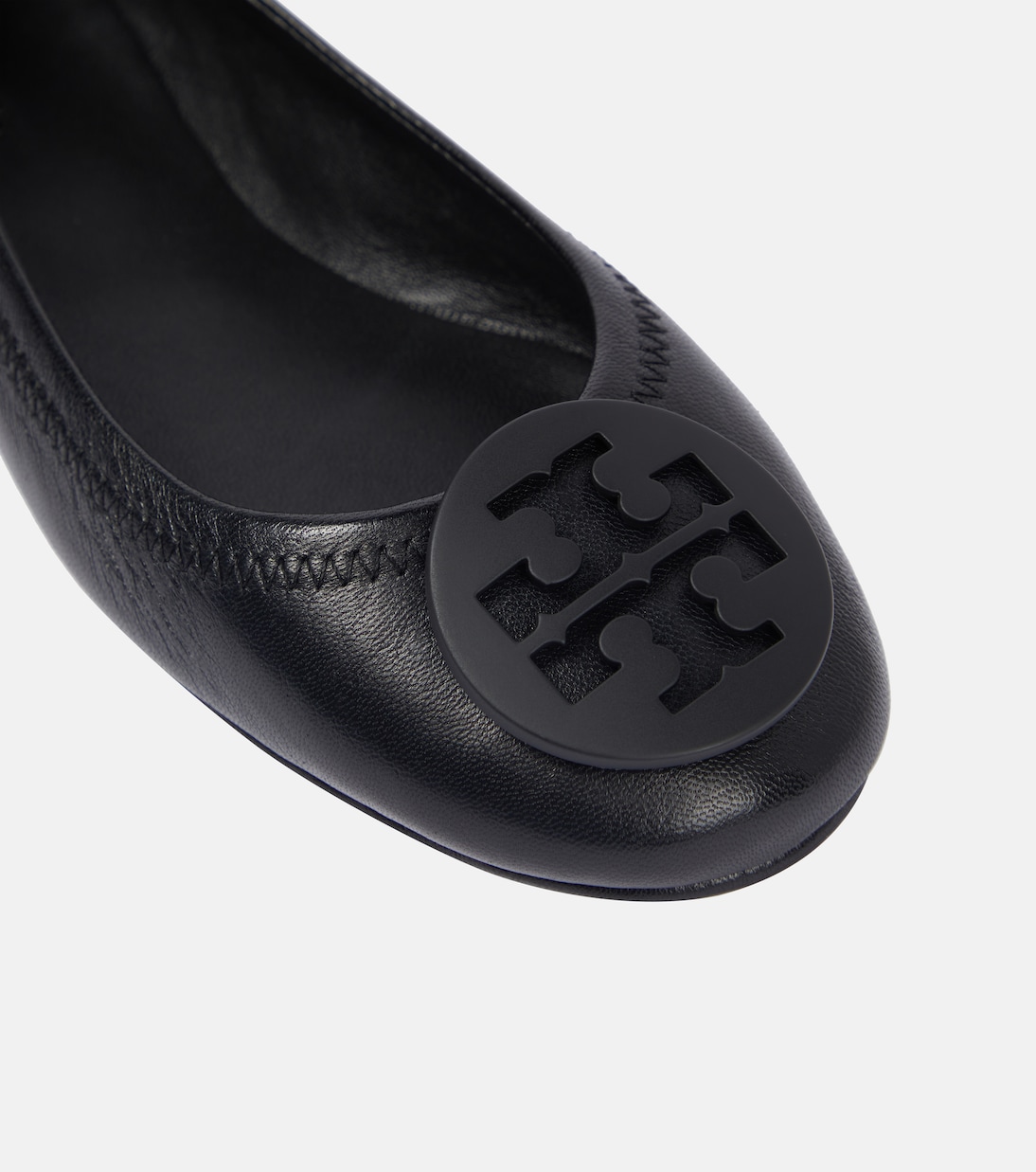 Minnie leather ballet flats | Tory Burch