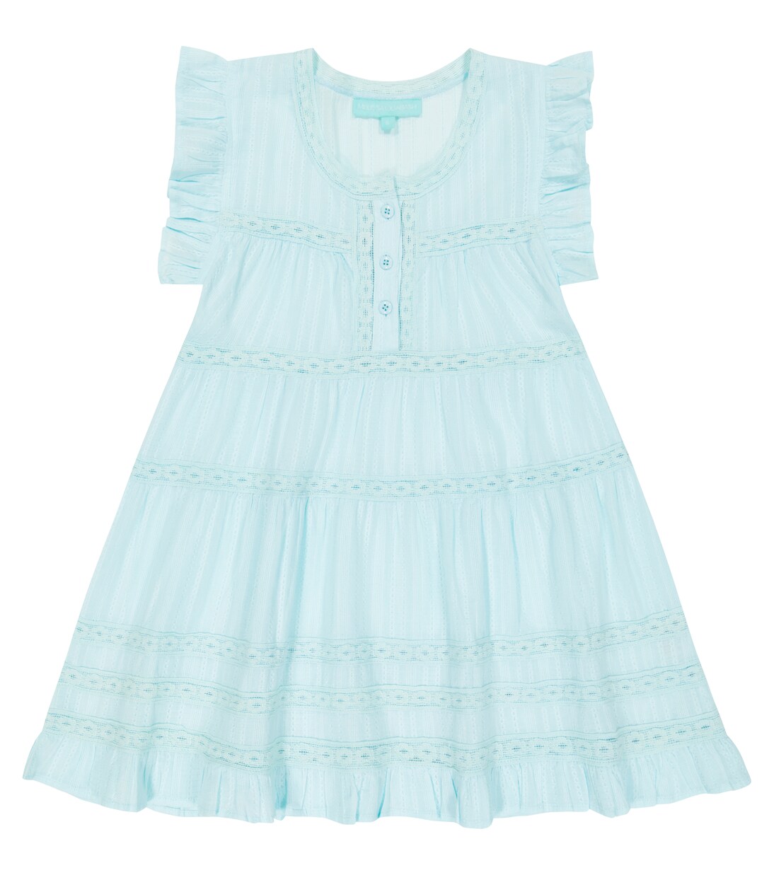 Baby Rebekah embroidered cotton minidress | Melissa Odabash Kids