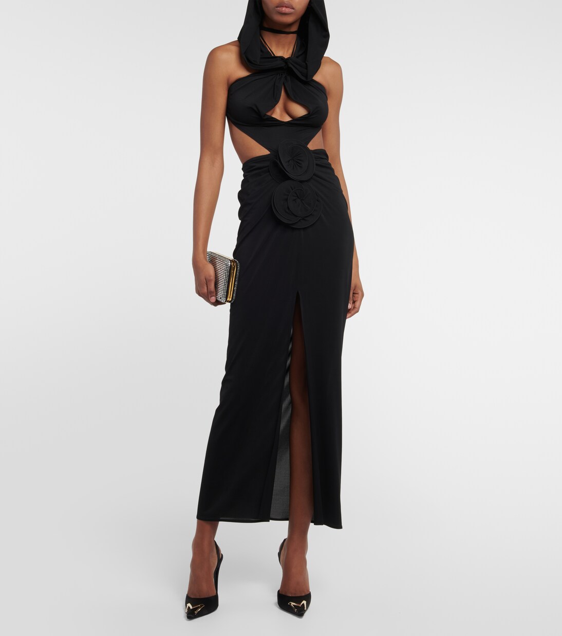 Robe midi à capuche | Magda Butrym