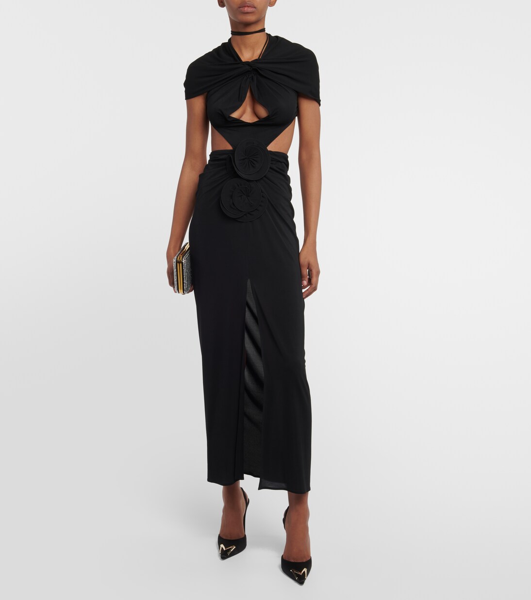 Robe midi à capuche | Magda Butrym