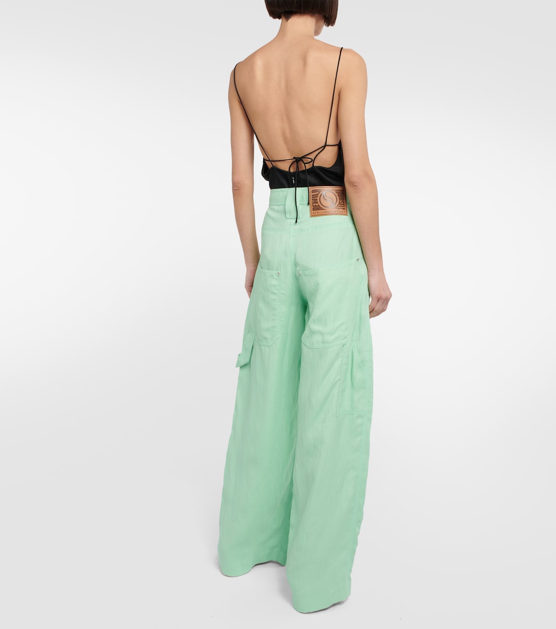 Pantalon ample à taille haute | Stella McCartney