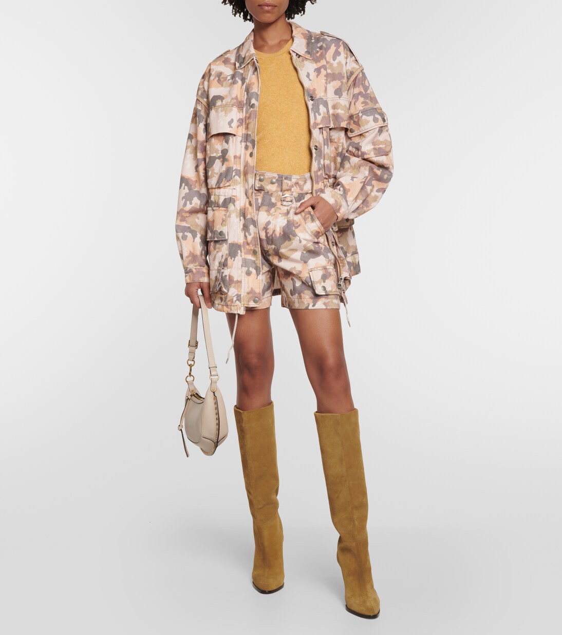 High-Rise Jeansshorts Eliano | Isabel Marant