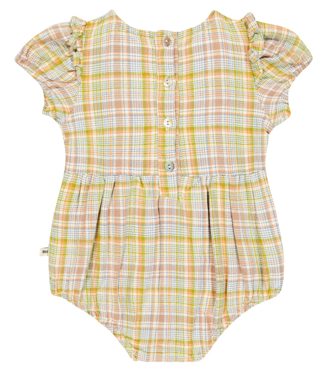 Baby Constanza checked bodysuit | The New Society