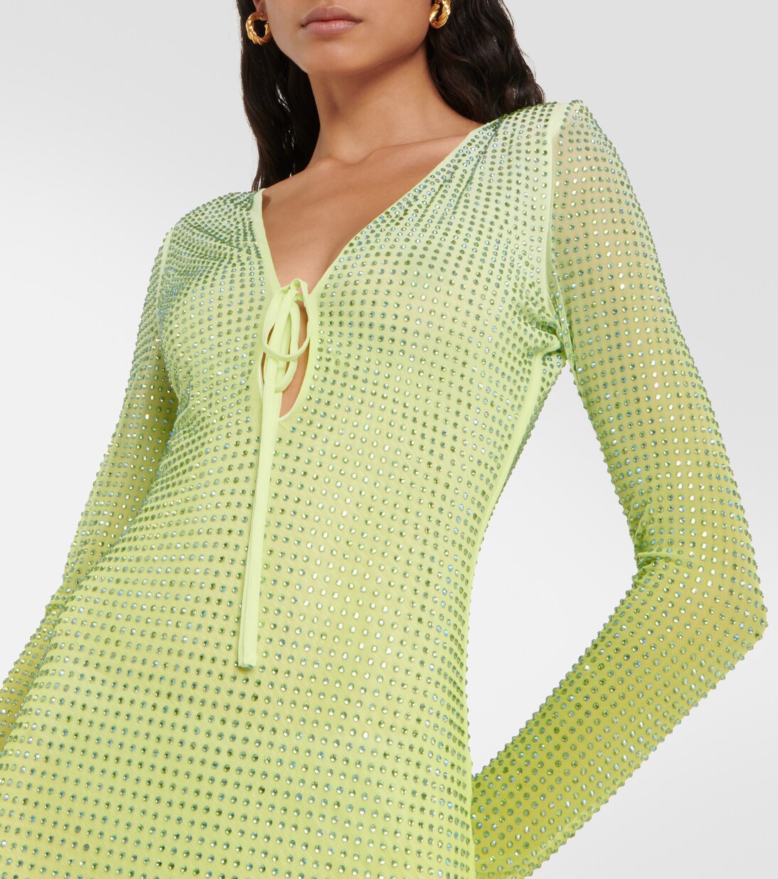 Verziertes Maxikleid | Self-Portrait