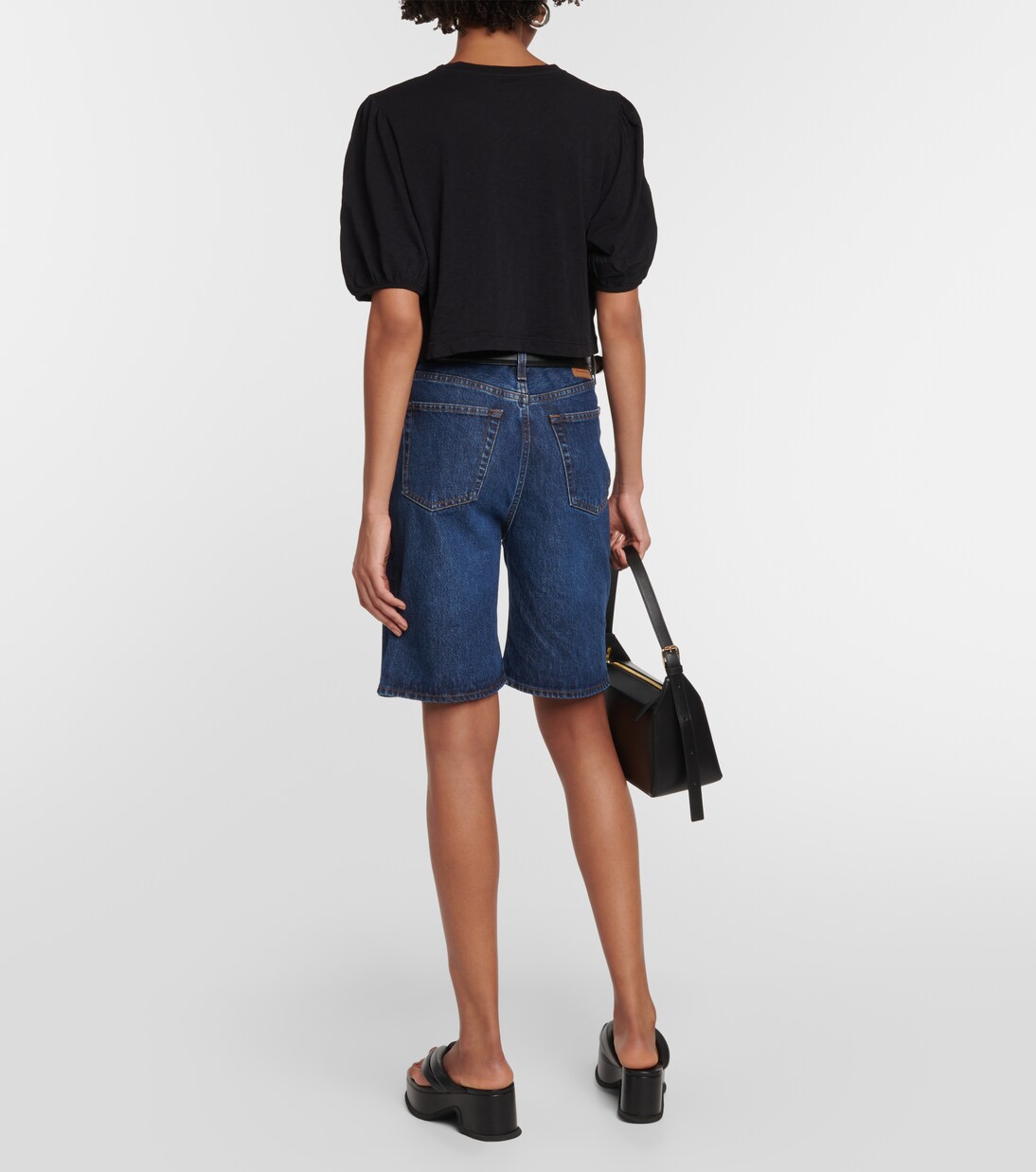 Top Hilary aus einem Baumwollgemisch | Velvet