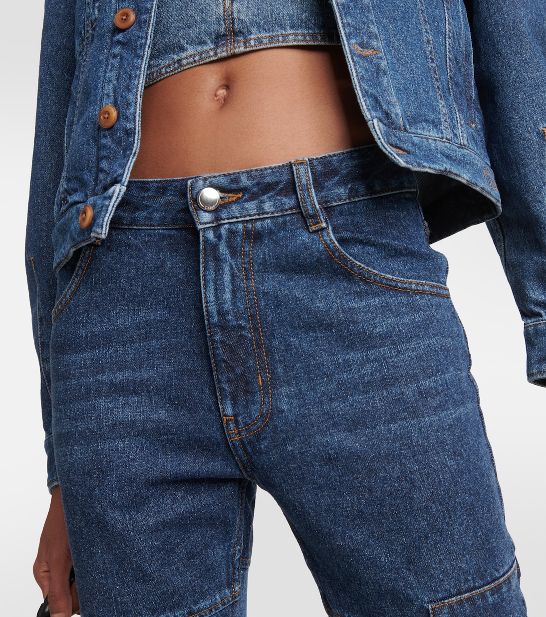 Cropped Flared Jeans | Chloé