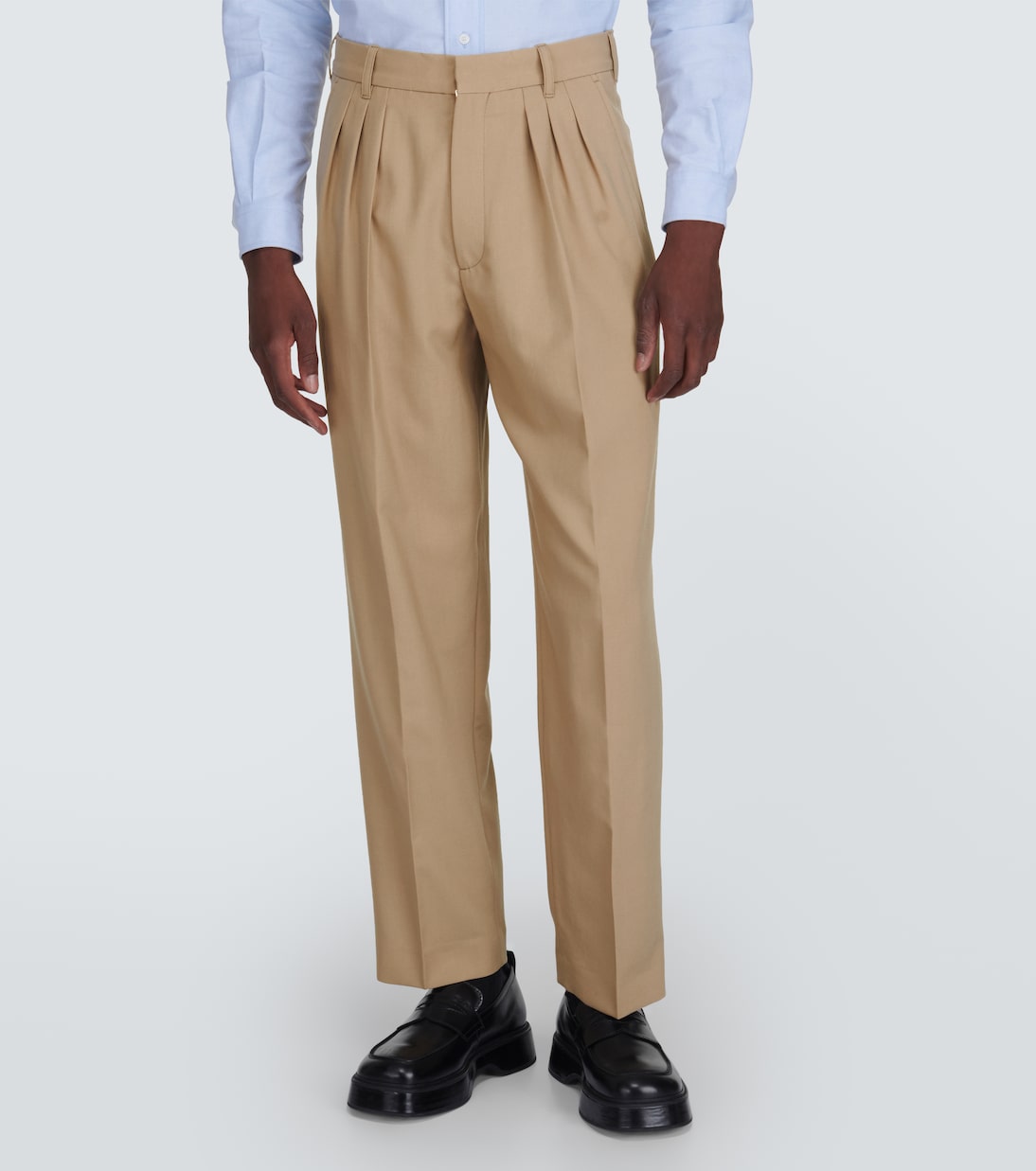 Virgin wool straight pants | Kenzo