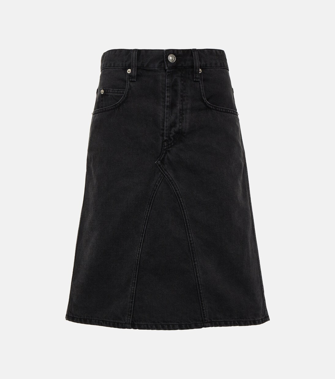 Fiali denim midi skirt | Marant Etoile