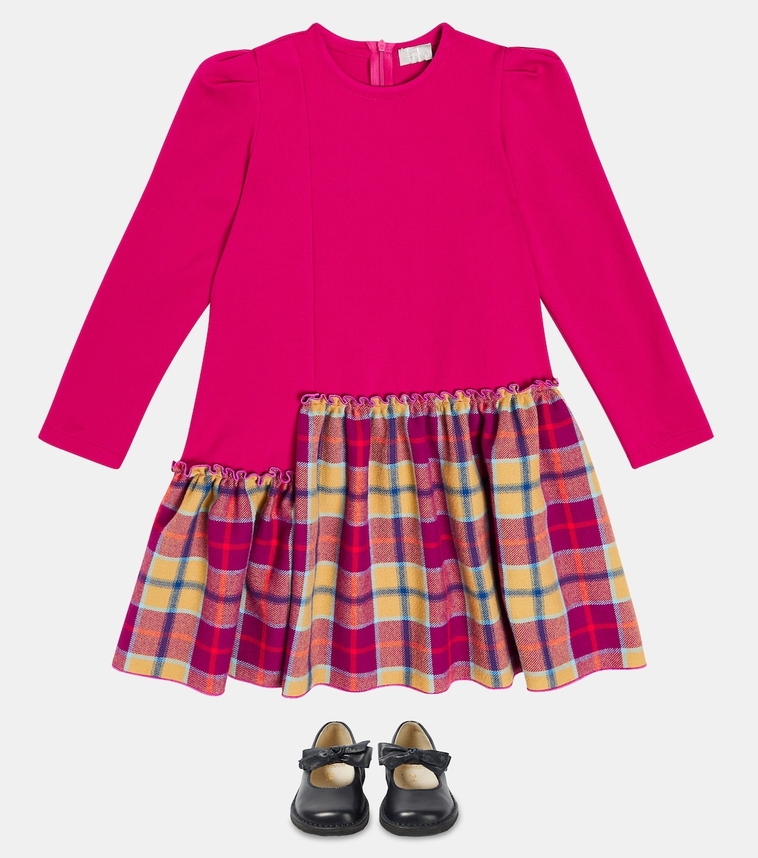 Checked dress | Il Gufo