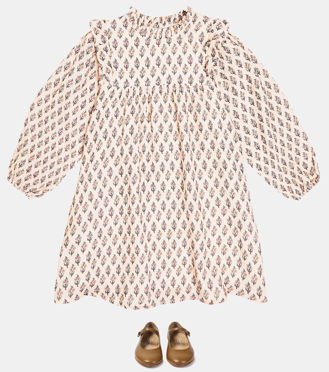 Naina floral cotton dress | The New Society