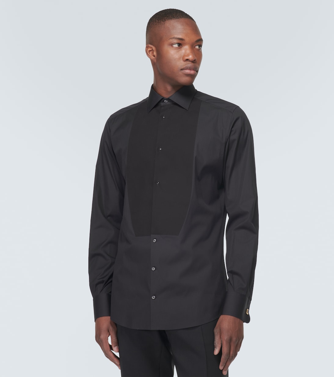 Camicia Plastron in cotone | Dolce&Gabbana