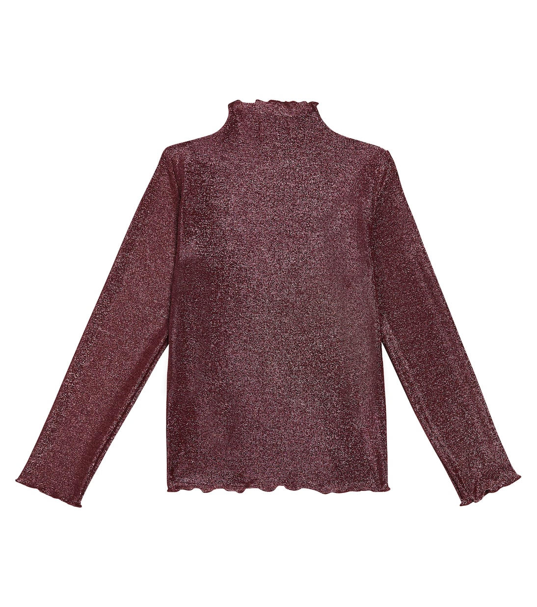 Glitter turtleneck top | Bobo Choses