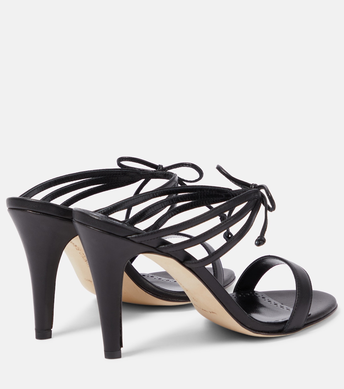 Sandalen Bomasan 90 aus Leder | Manolo Blahnik