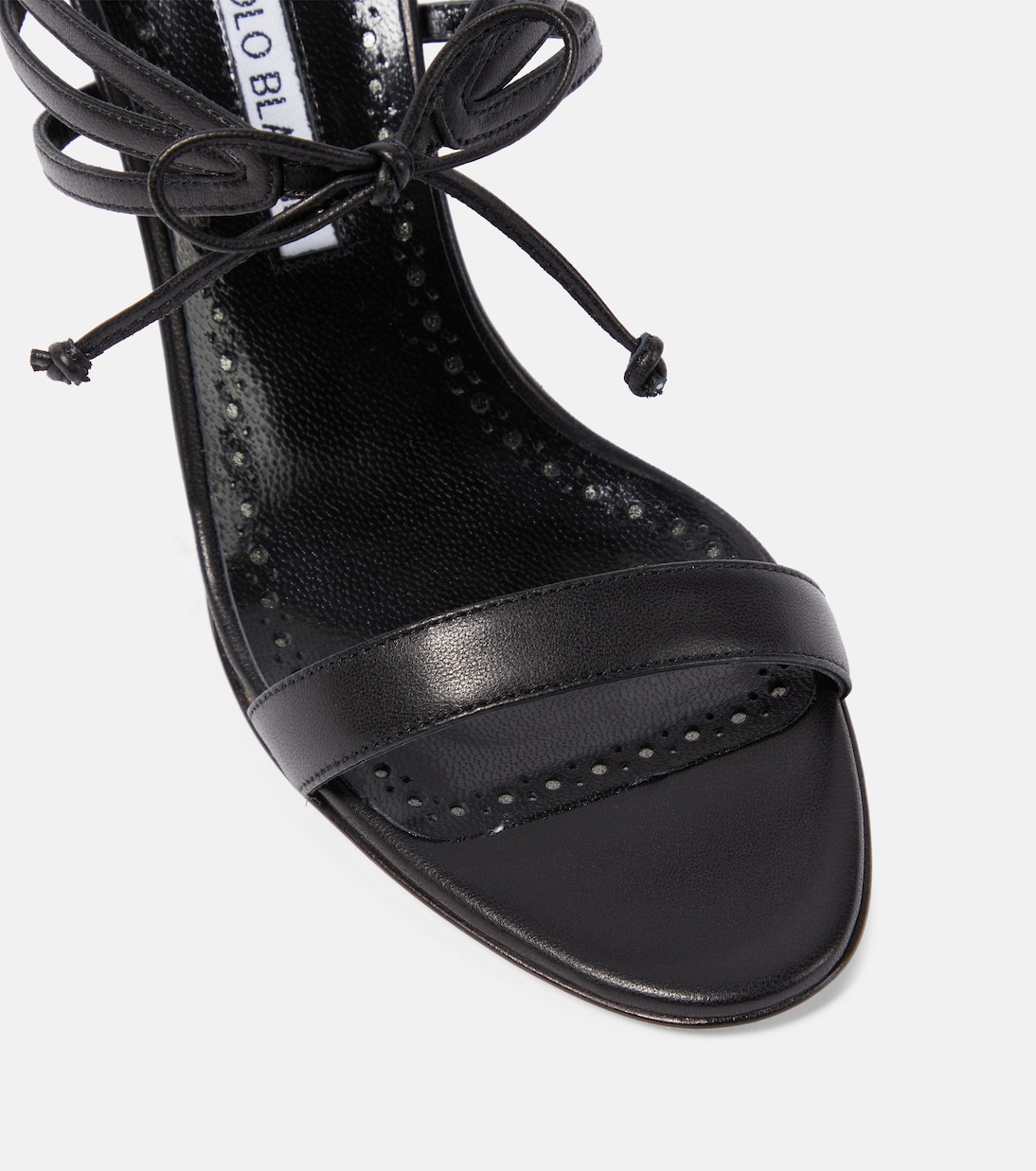 Sandalen Bomasan 90 aus Leder | Manolo Blahnik