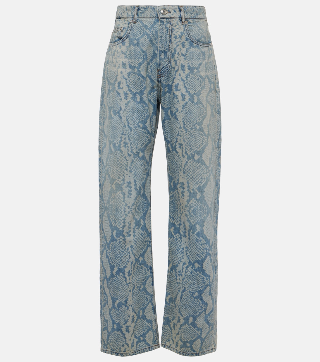 Bedruckte Straight Jeans Diego | Sportmax