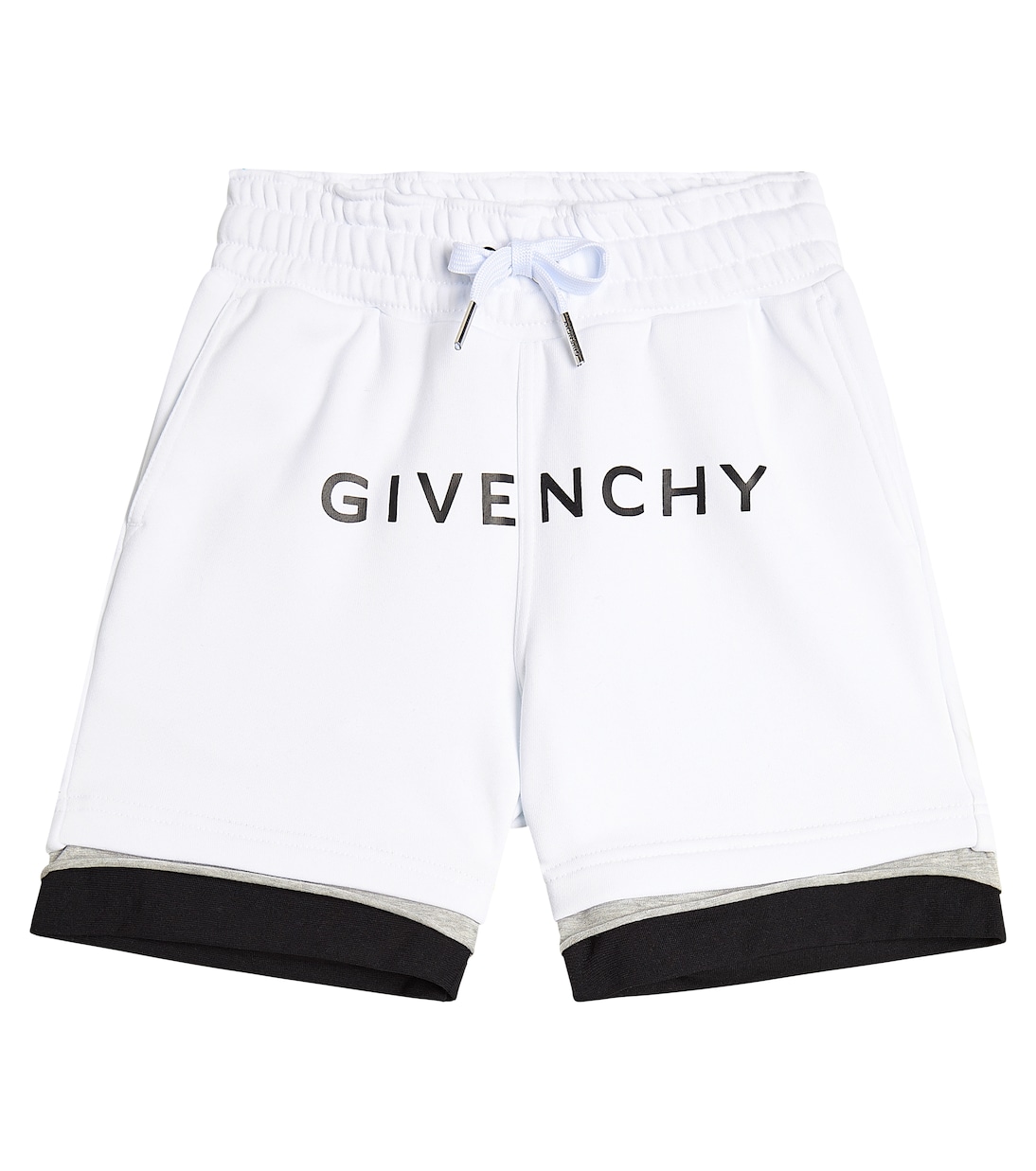 코튼 블렌드 쇼츠 | Givenchy Kids
