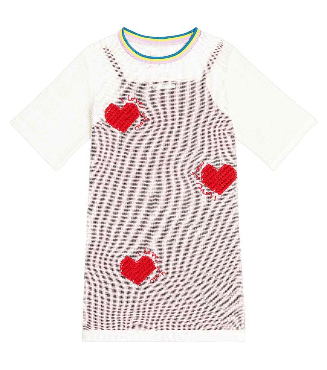 Appliqué cotton dress | Stella McCartney Kids