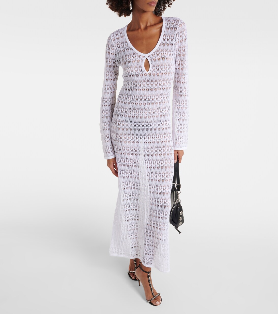 Robe longue en coton mélangé | Isabel Marant