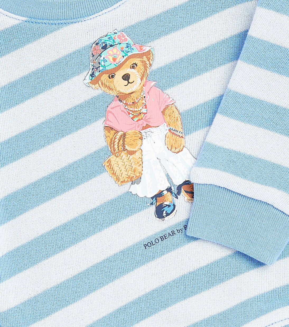 Baby Polo Bear cotton-blend sweater | Polo Ralph Lauren Kids