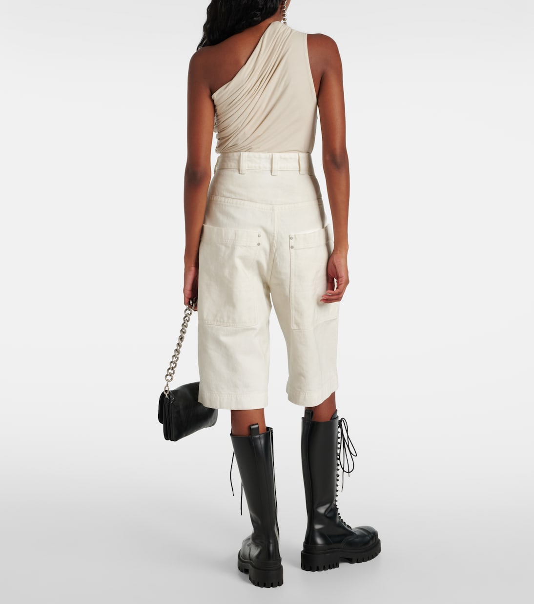 Short D-Shorts à taille basse en jean | Entire Studios