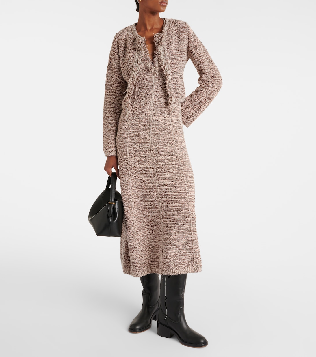 Midikleid Autumn Sparkle aus Strick | Dorothee Schumacher