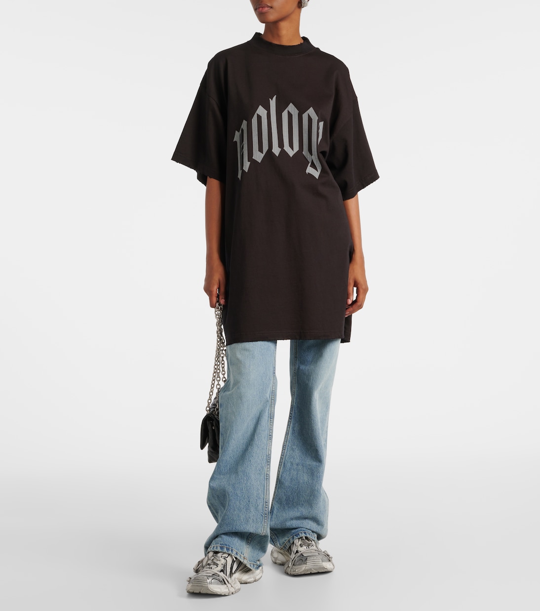 Jean ample à taille mi-haute | Balenciaga